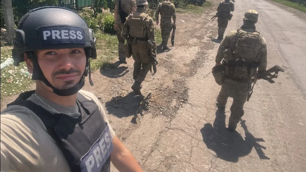 Журналісти Die Welt постраждали від атаки дрона під час зйомок на сході України