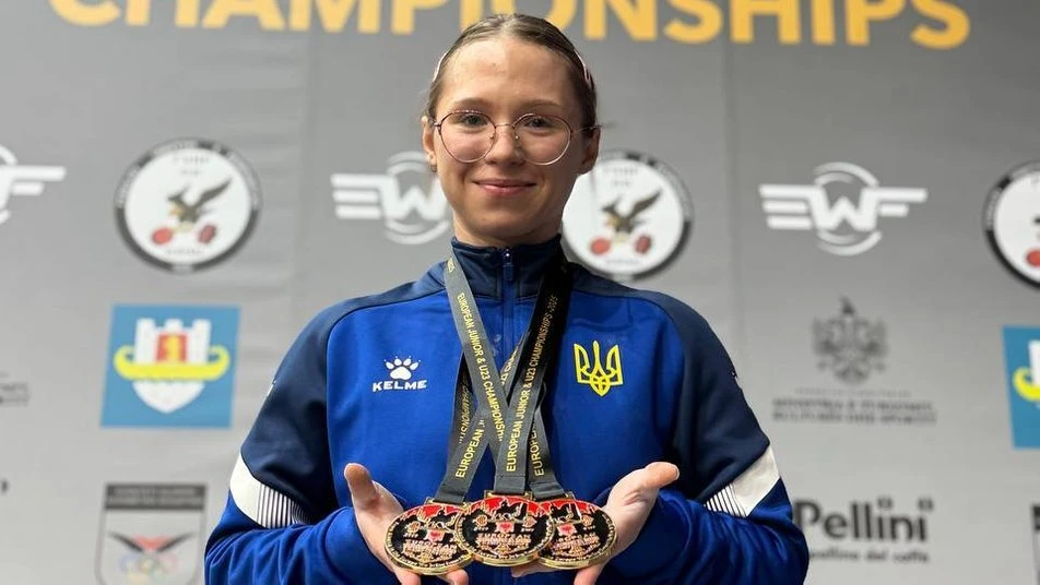 Українка Ольга Івженко стала абсолютною чемпіонкою Європи U23 з важкої атлетики