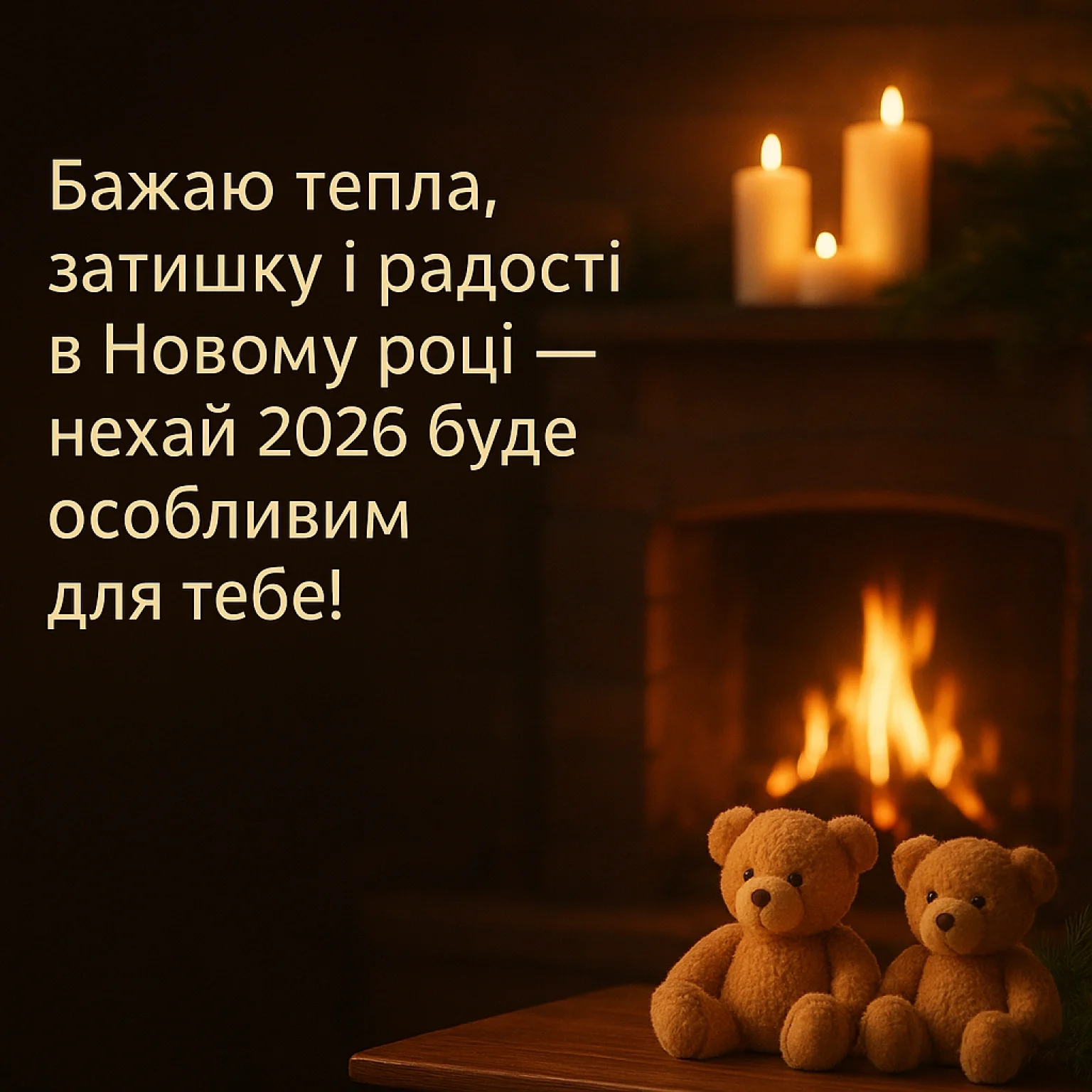 Привітання з прийдешнім новим роком 2026: коли попереду лише світлі думки Привітання з прийдешнім новим роком 2026: коли попереду лише світлі думки
