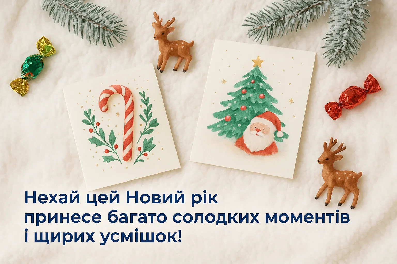 Привітання з прийдешнім новим роком 2026: коли попереду лише світлі думки Привітання з прийдешнім новим роком 2026: коли попереду лише світлі думки