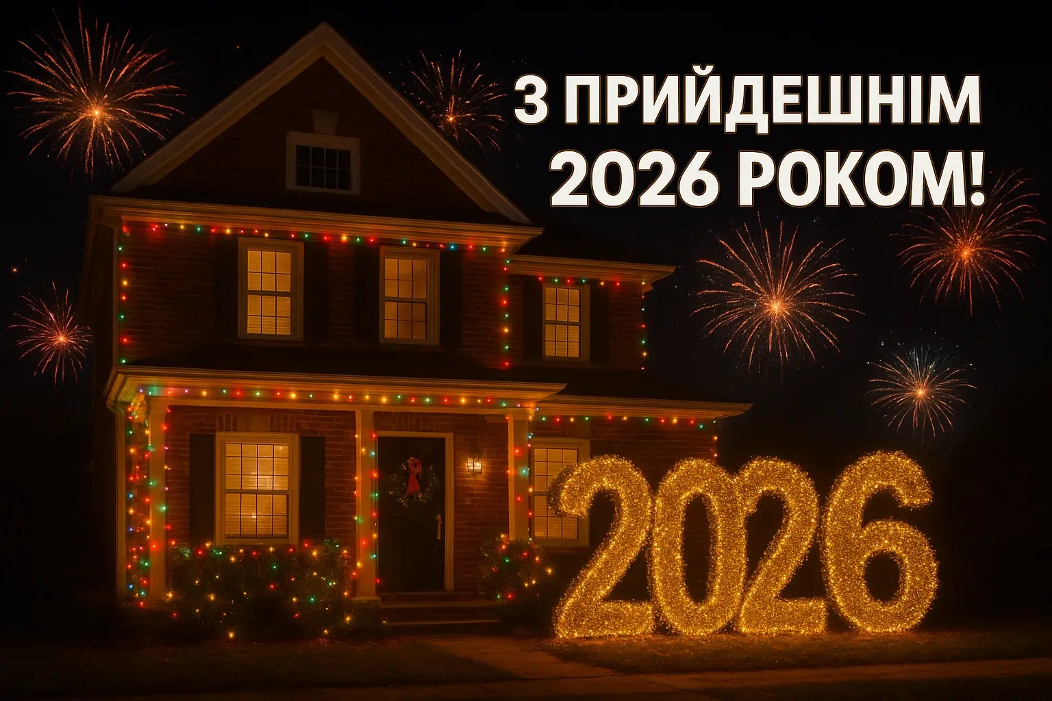 Привітання з прийдешнім новим роком 2026: коли попереду лише світлі думки Привітання з прийдешнім новим роком 2026: коли попереду лише світлі думки