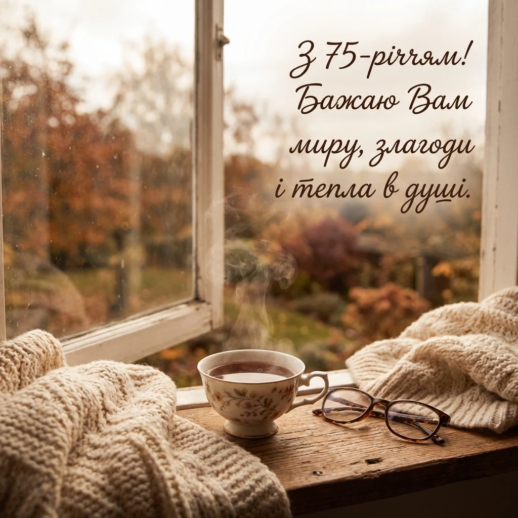з ювілеєм -- 75 років жінці з ювілеєм -- 75 років жінці