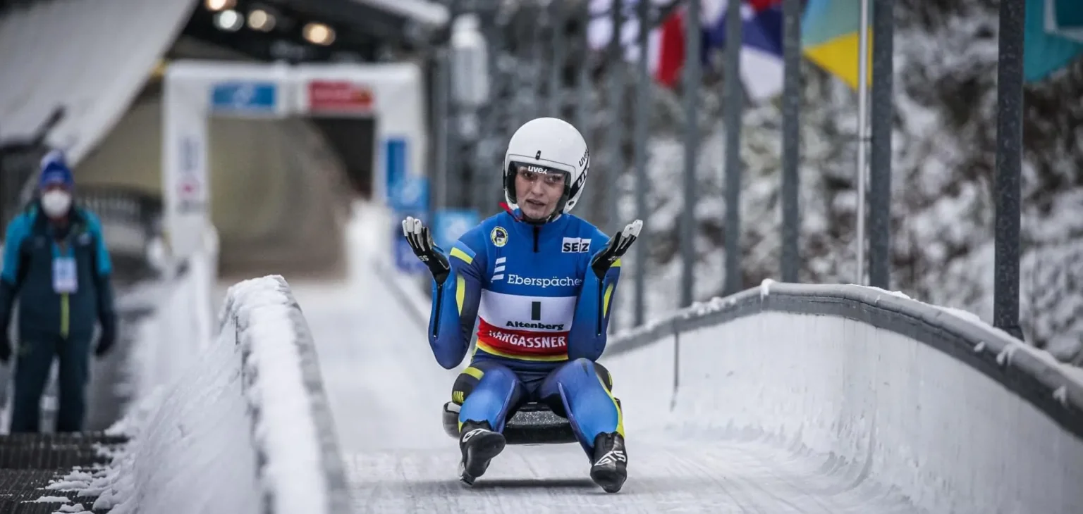 Україна суттєво посилила позиції у санному спорті перед Олімпіадою в Італії