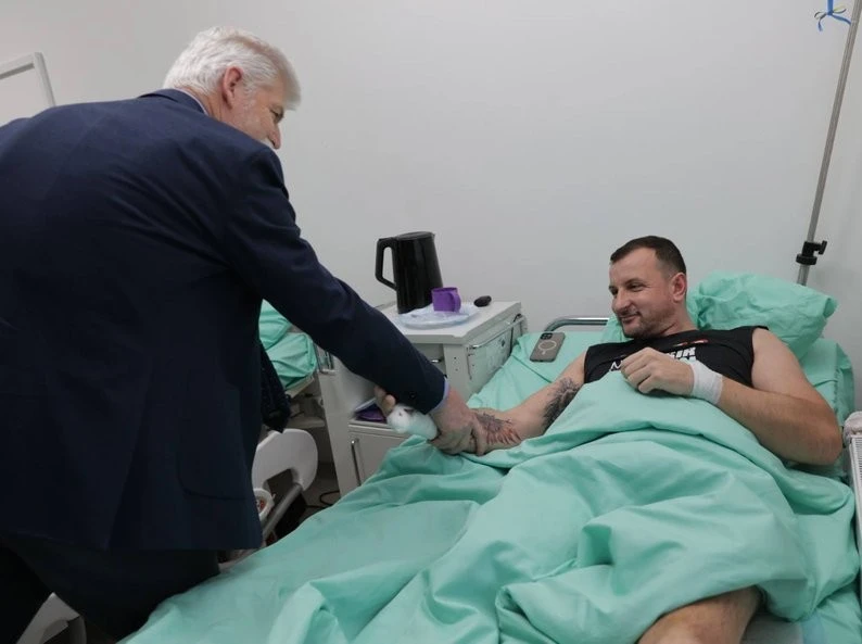Президент Чехії Петр Павел відвідав Львівщину: розмова про обстріл і вшанування полеглих