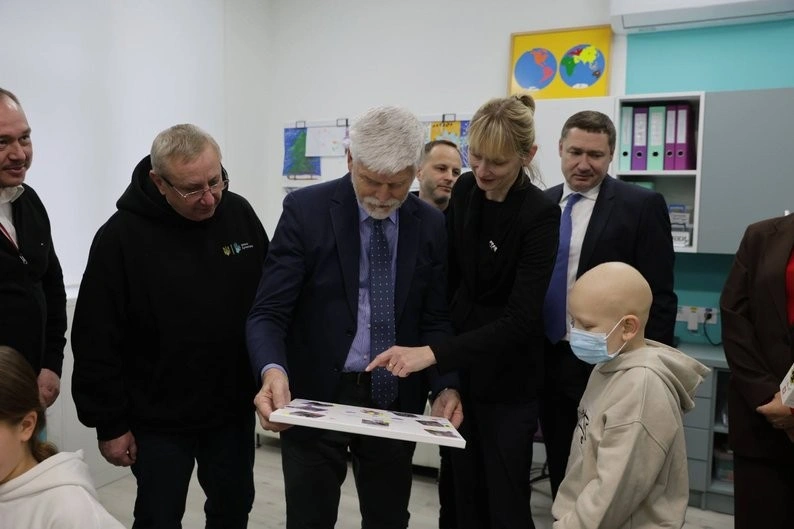 Президент Чехії Петр Павел відвідав Львівщину: розмова про обстріл і вшанування полеглих