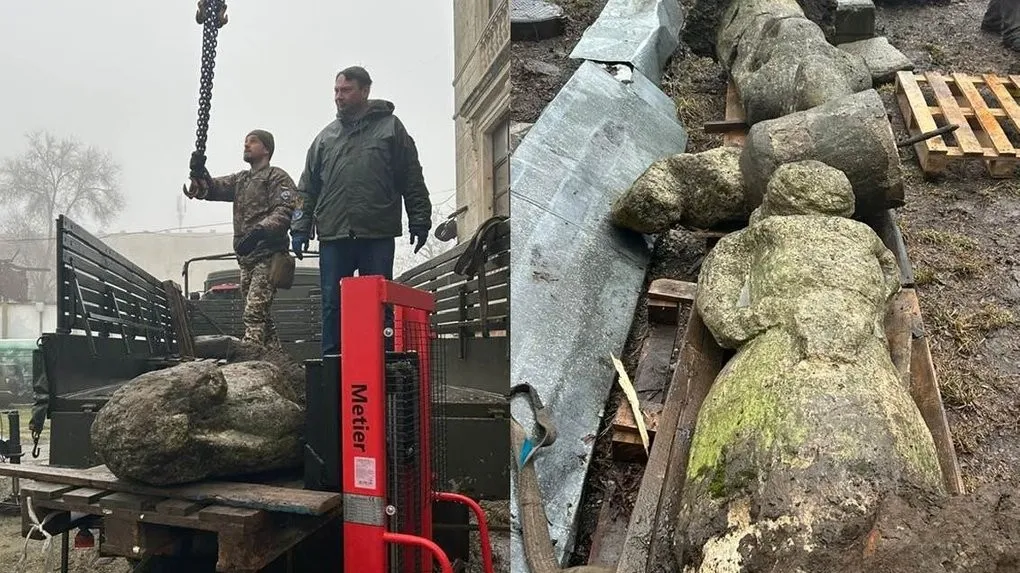 Броня для вічності: Січеславські десантники врятували п’ять стародавніх стел із Синельниківщини