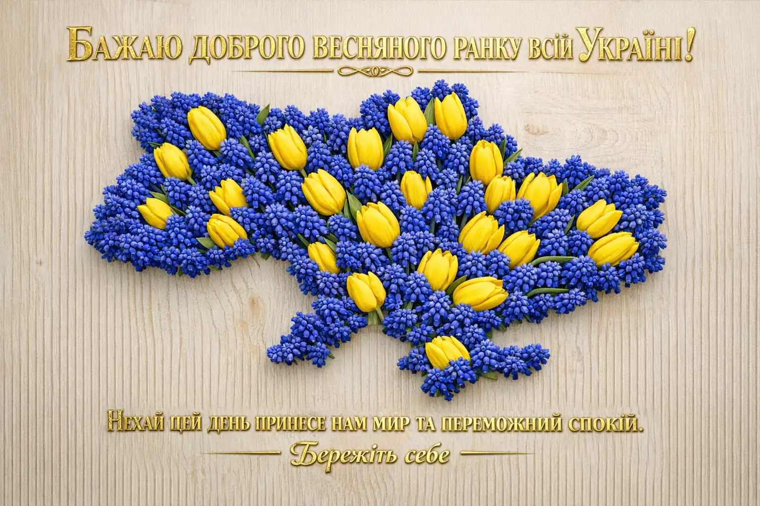 Україно, доброго весняного ранку: душевні побажання та красиві листівки для гарного настрою