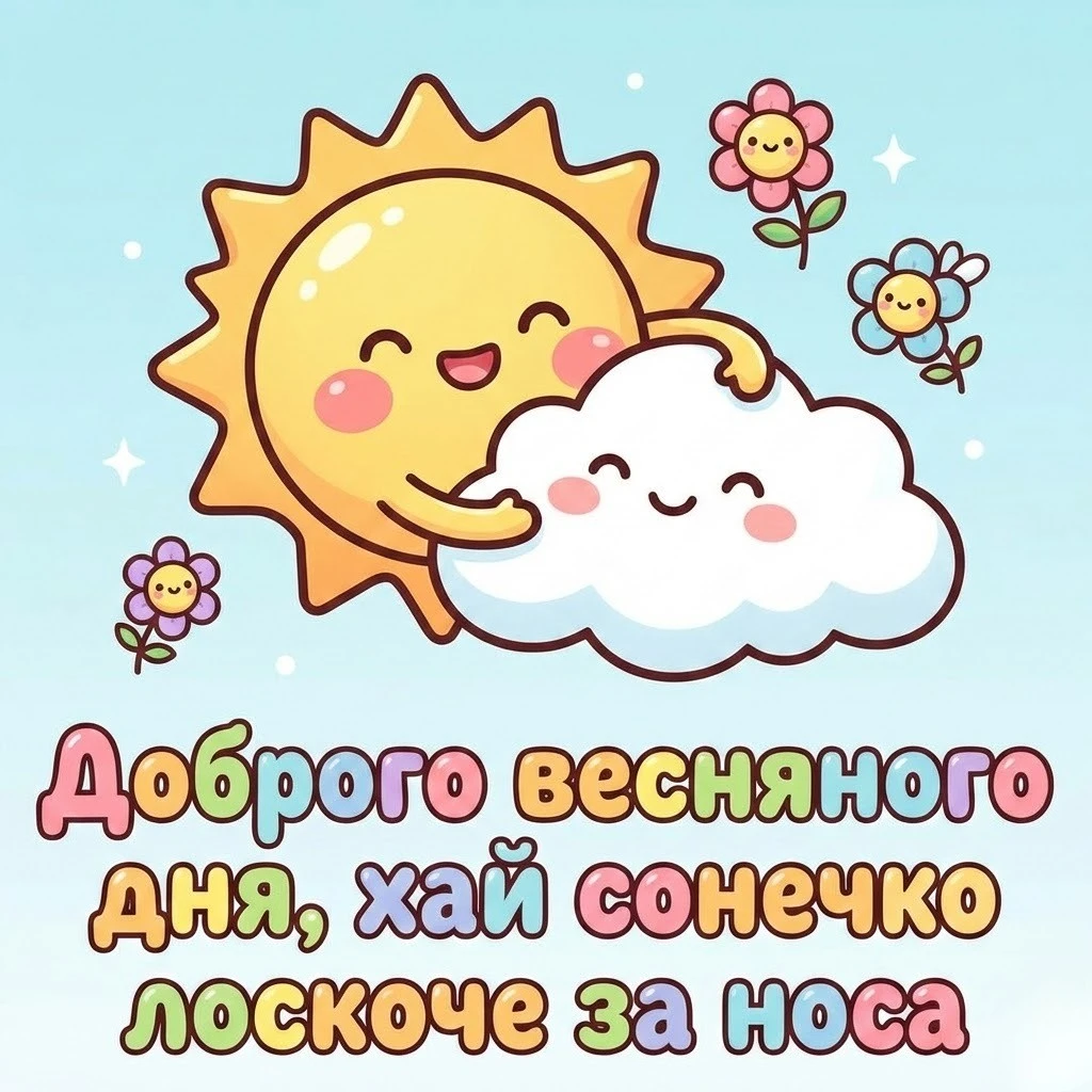 Доброго весняного дня: найкращі картинки та душевні вітання для гарного настрою