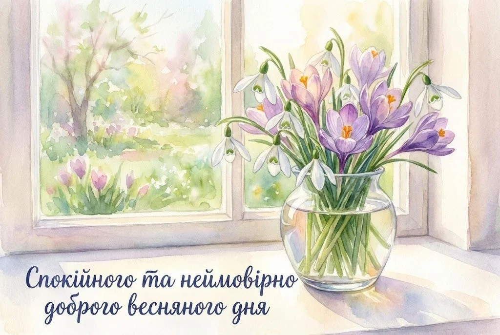 Доброго весняного дня: найкращі картинки та душевні вітання для гарного настрою