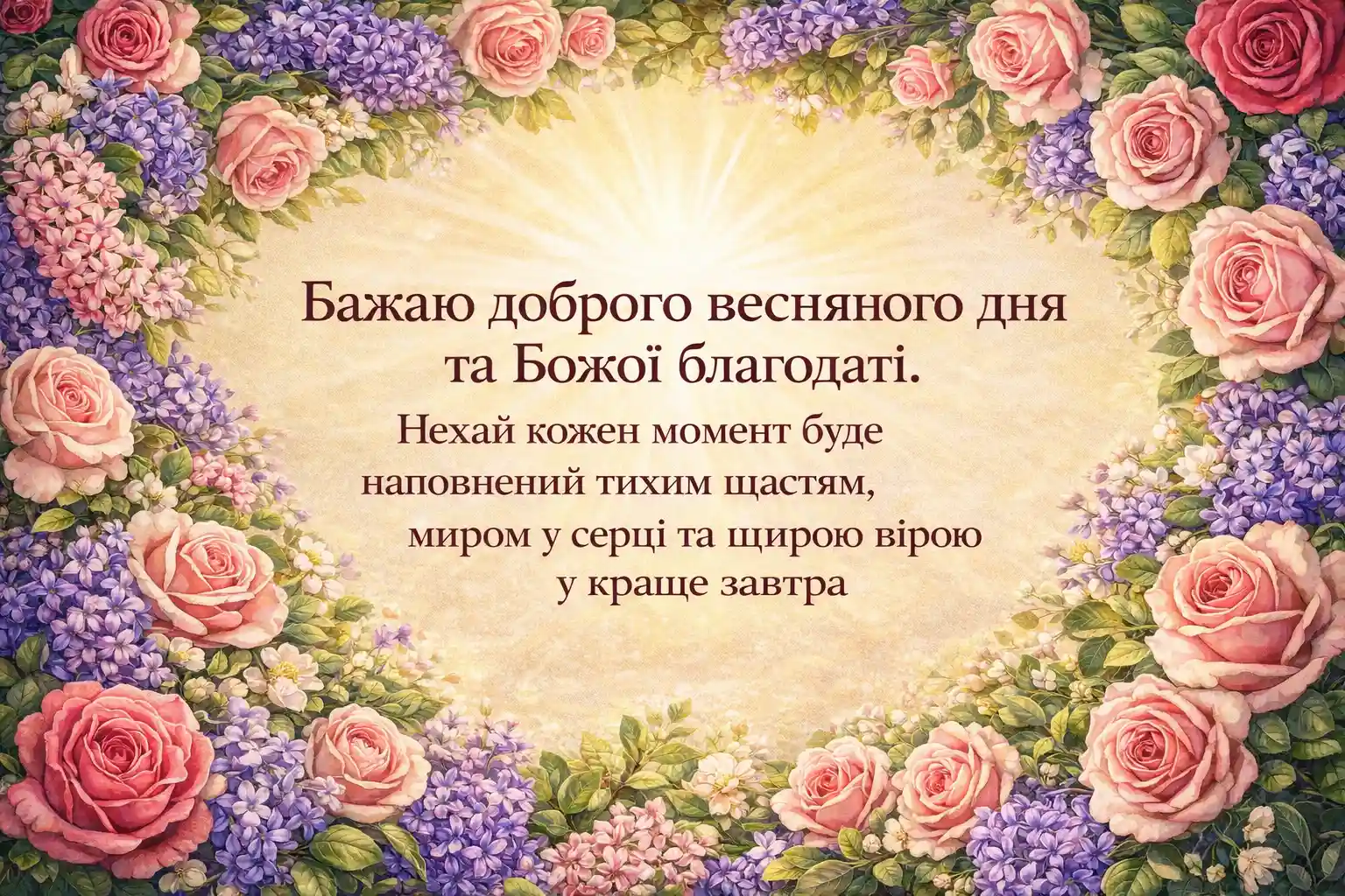 Доброго весняного дня: найкращі картинки та душевні вітання для гарного настрою