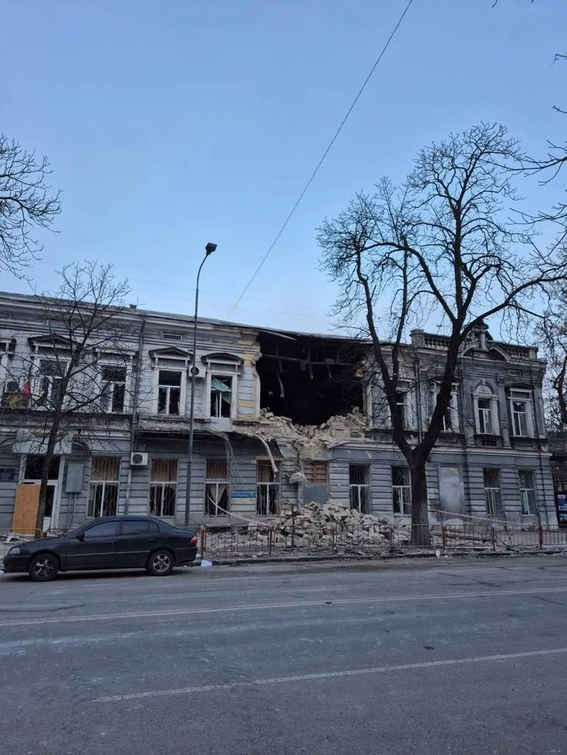 Нічний удар по Одесі: під вогнем опинилася пам’ятка архітектури