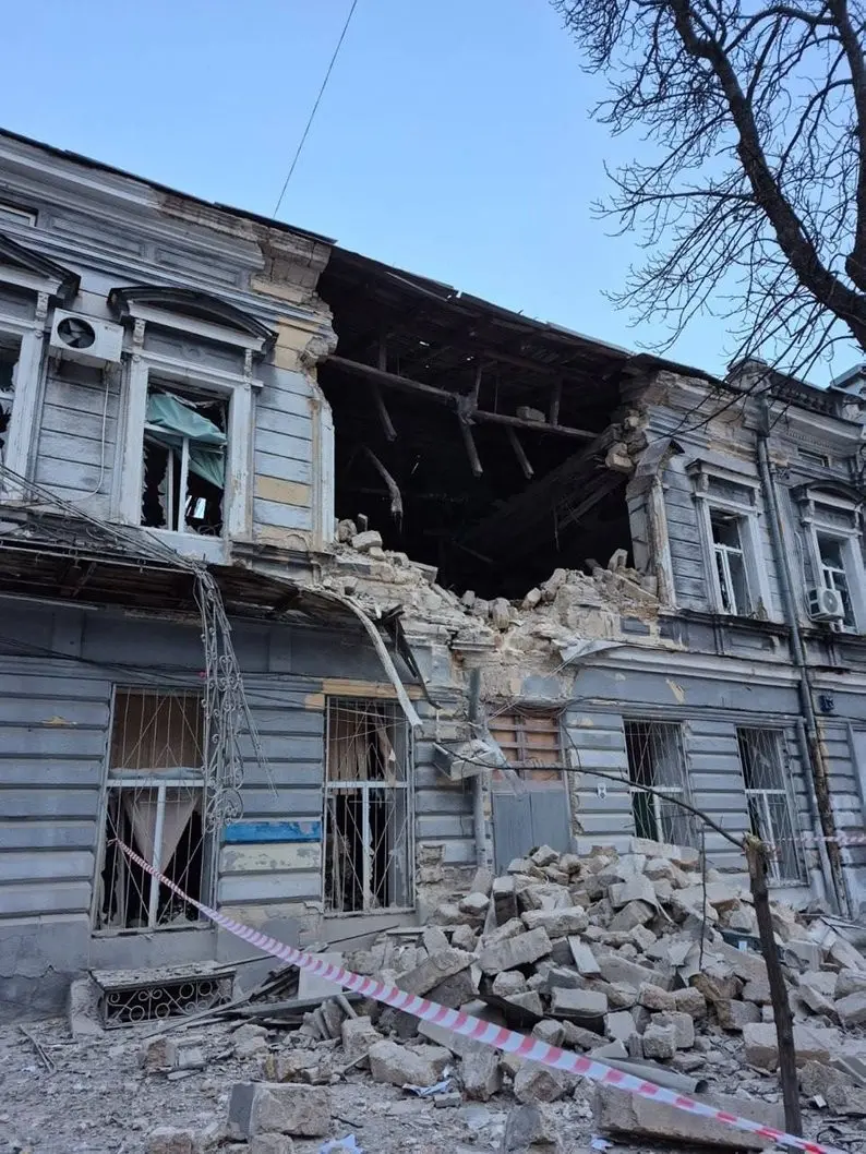 Нічний удар по Одесі: під вогнем опинилася пам’ятка архітектури