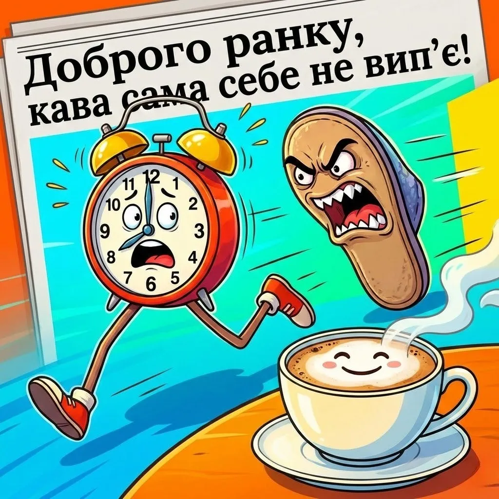 Доброго ранку та дещиця гумору для найкращого початку дня