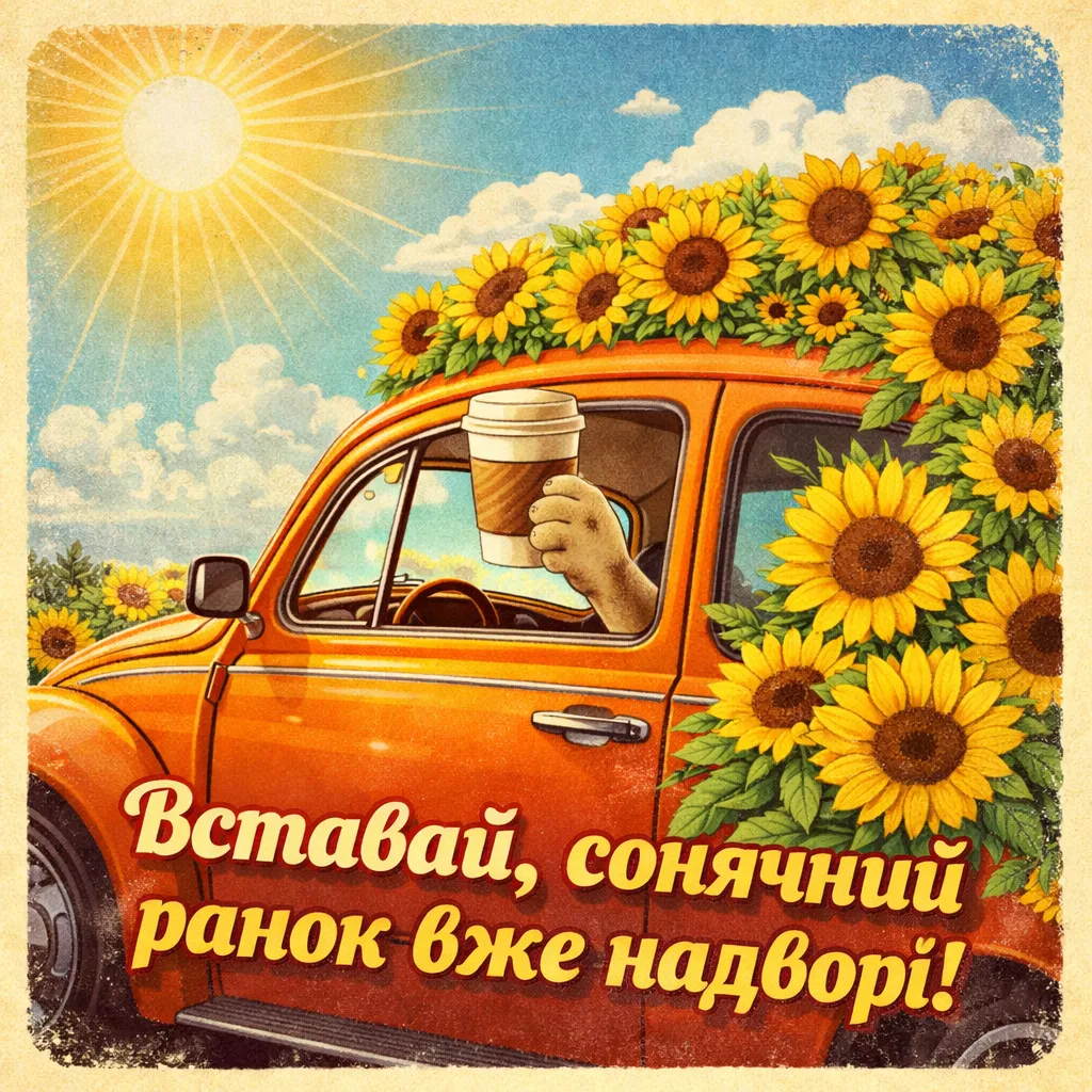 Доброго сонячного ранку: прикольні картинки для гарного настрою та бадьорого дня