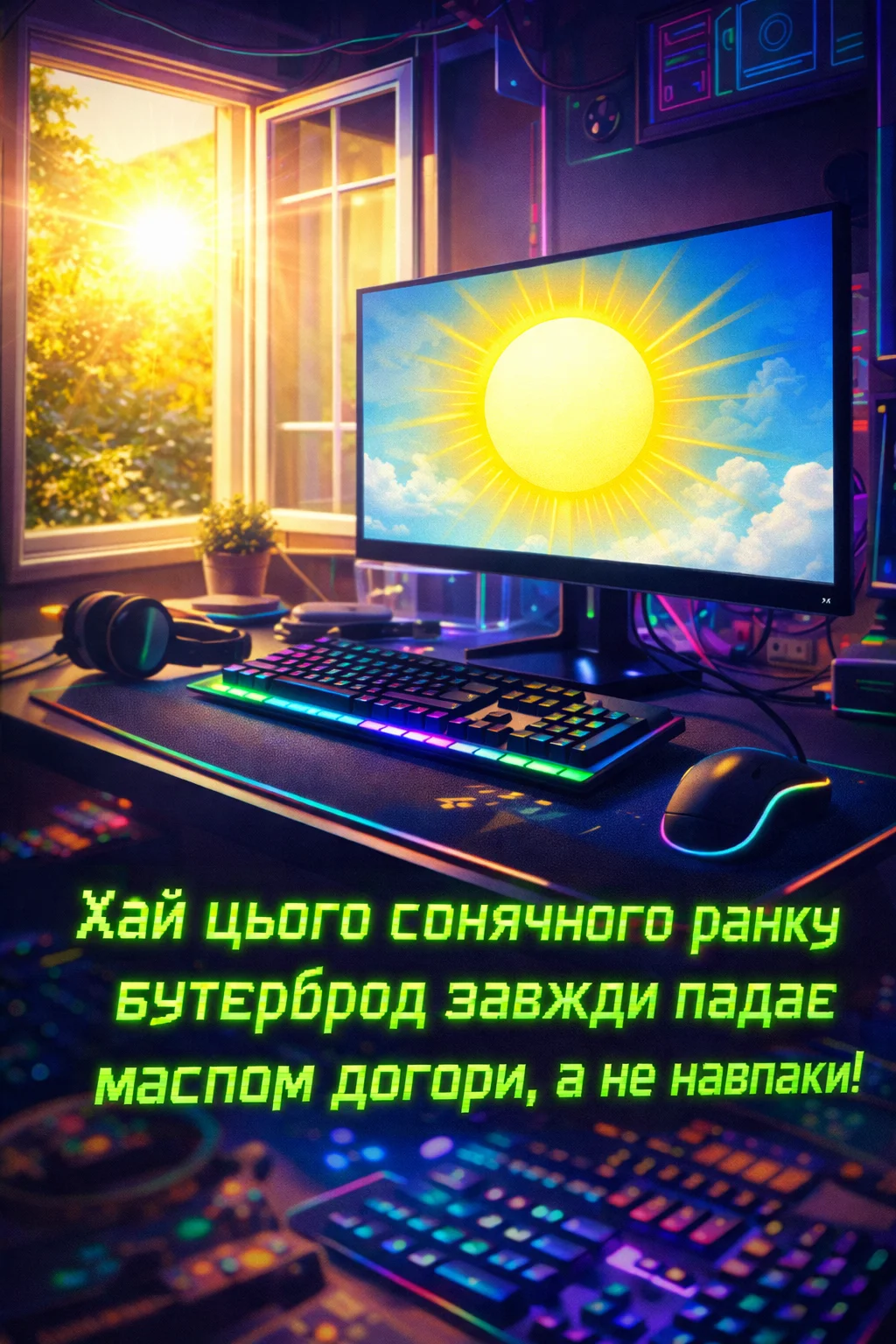 Доброго сонячного ранку: прикольні картинки для гарного настрою та бадьорого дня