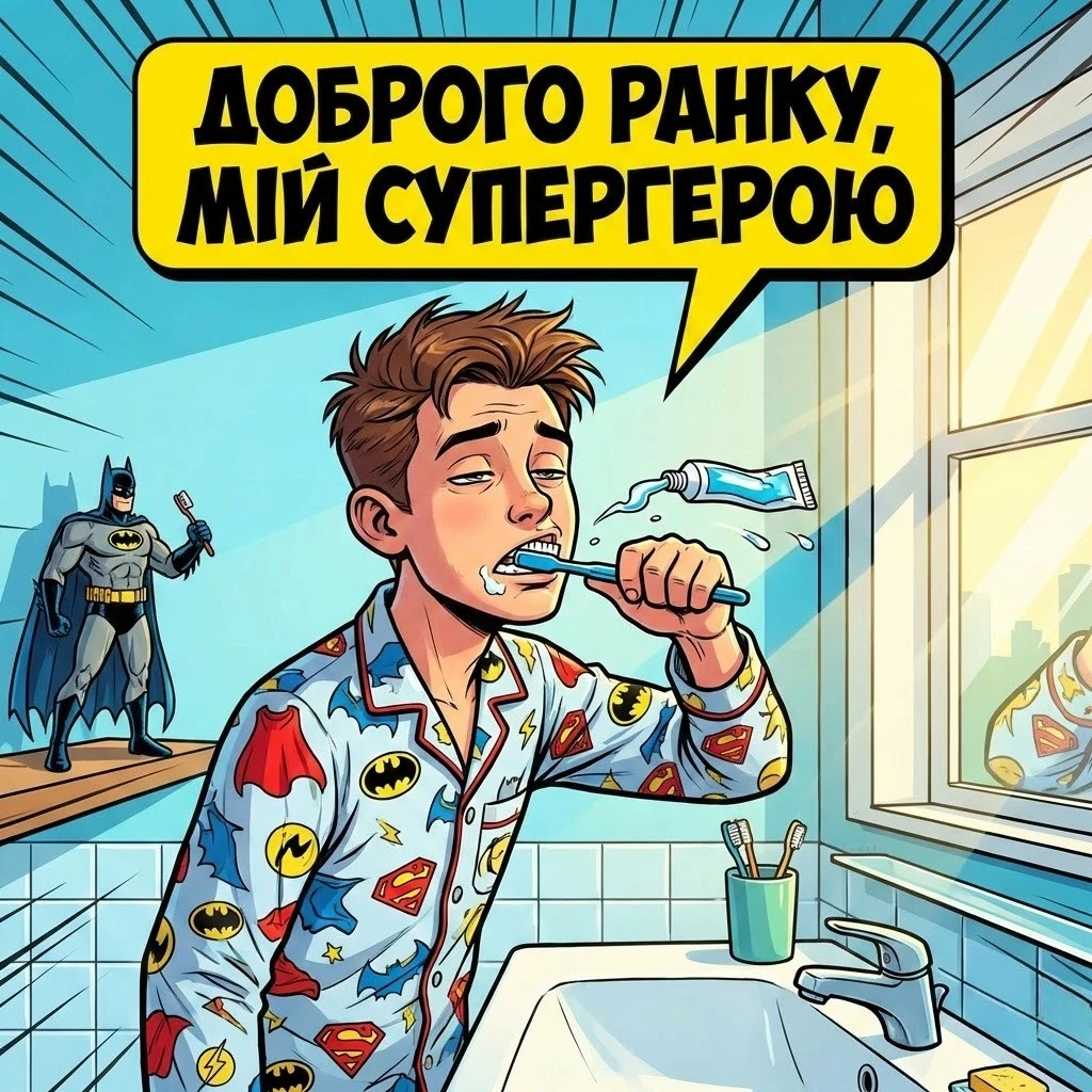 Доброго ранку: прикольні картинки з супергероями для бадьорого настрою