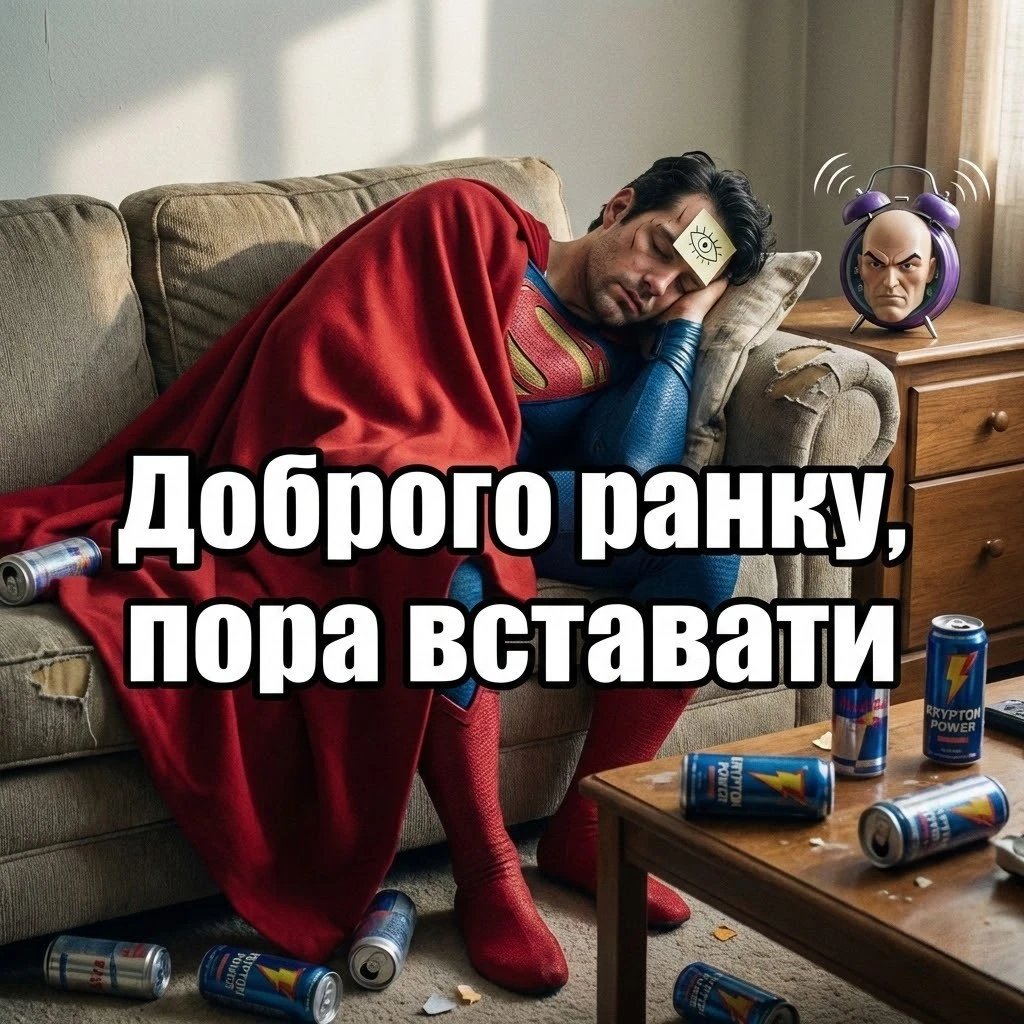 Доброго ранку: прикольні картинки з супергероями для бадьорого настрою