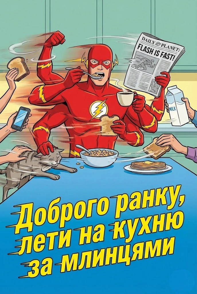 Доброго ранку: прикольні картинки з супергероями для бадьорого настрою