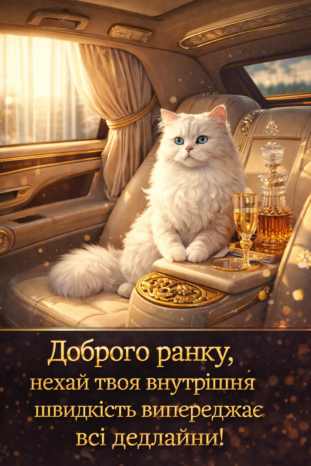 Доброго ранку, котику: автомобільний гумор у кумедних листівках для гарного настрою