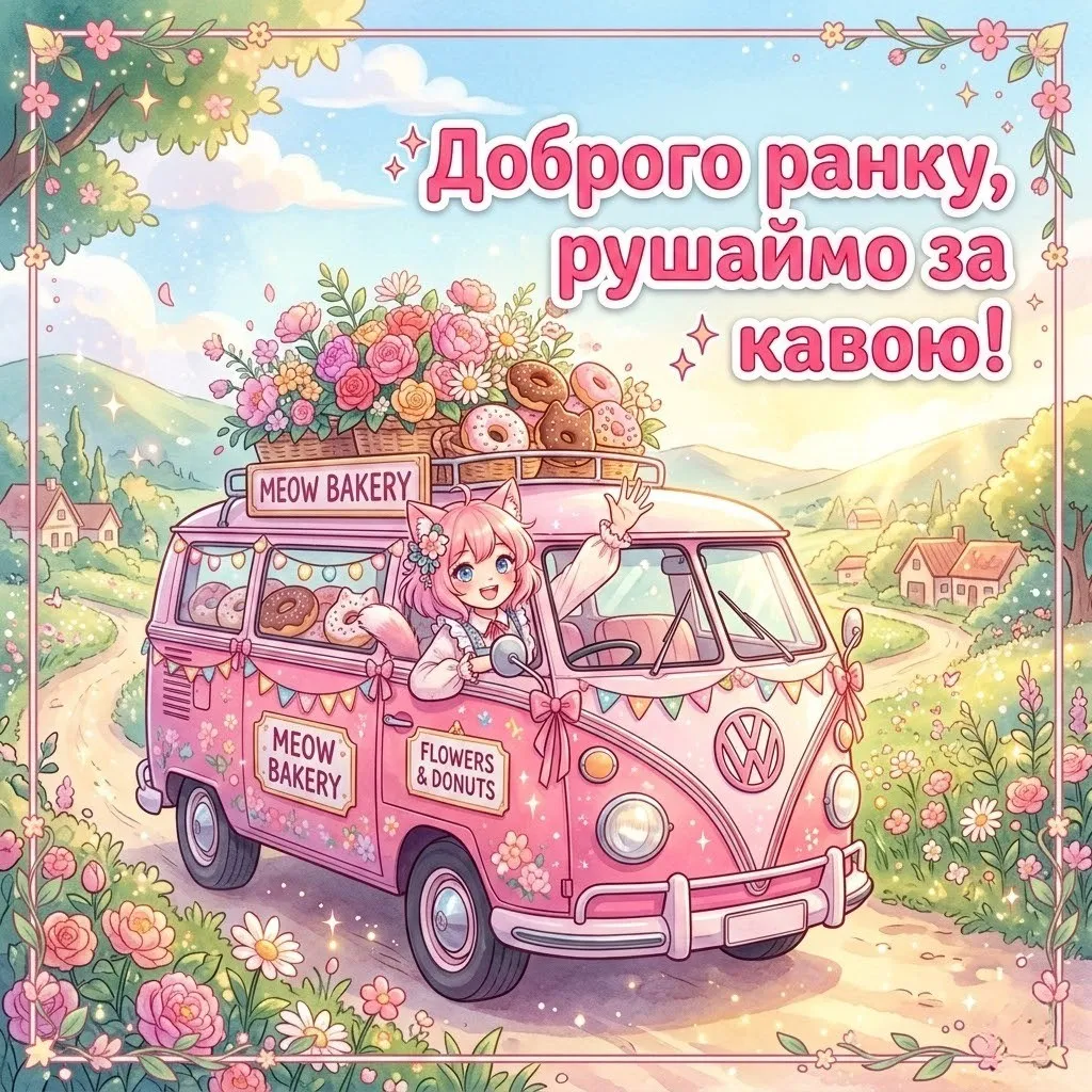 Доброго ранку, котику: автомобільний гумор у кумедних листівках для гарного настрою