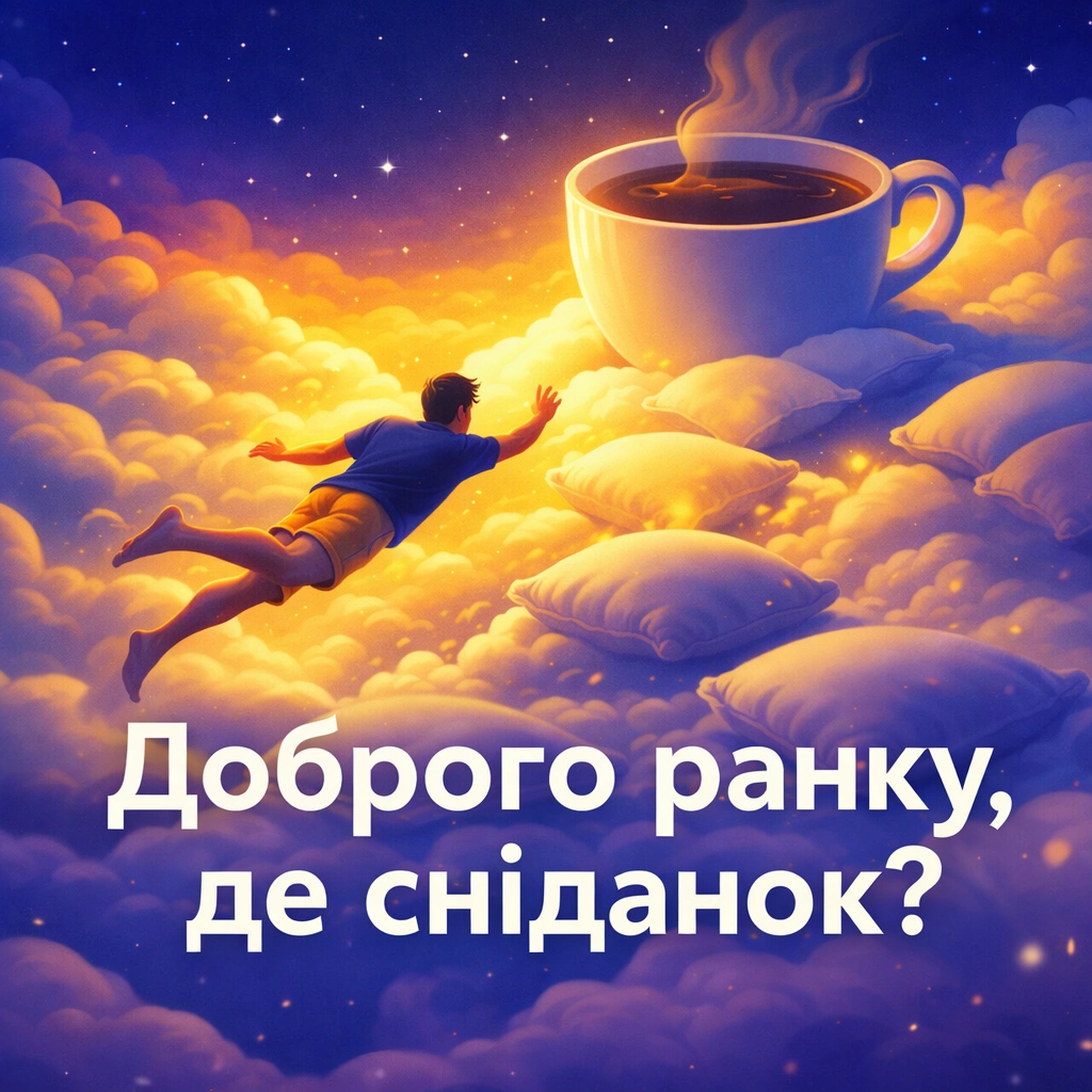 Доброго ранку : сучасний гумор та позитивні листівки для людей, які цінують щирість