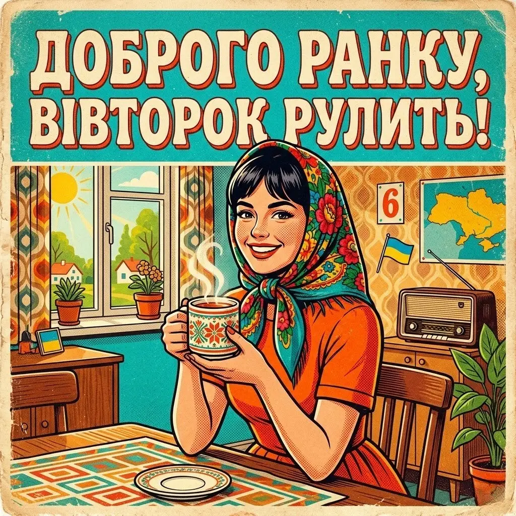 Доброго ранку, вівторок: картинки для бадьорості та натхнення в Україні