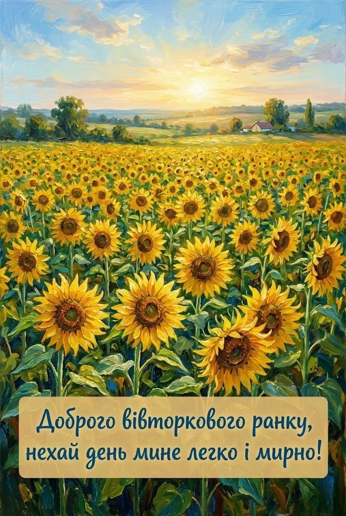 Доброго ранку, вівторок: картинки для бадьорості та натхнення в Україні