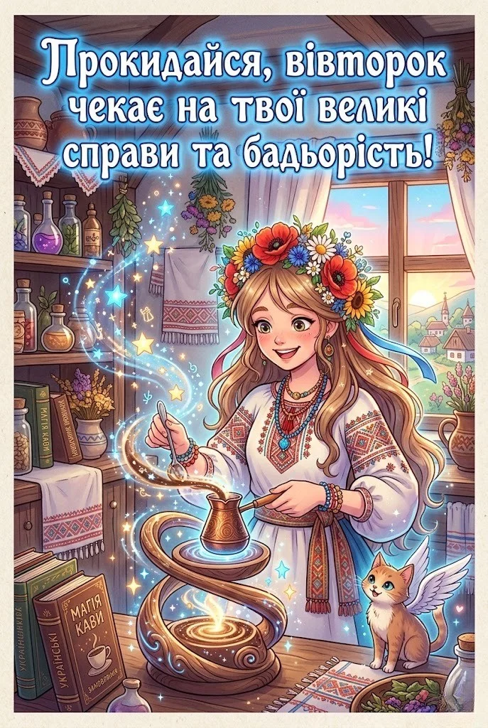 Доброго ранку, вівторок: картинки для бадьорості та натхнення в Україні