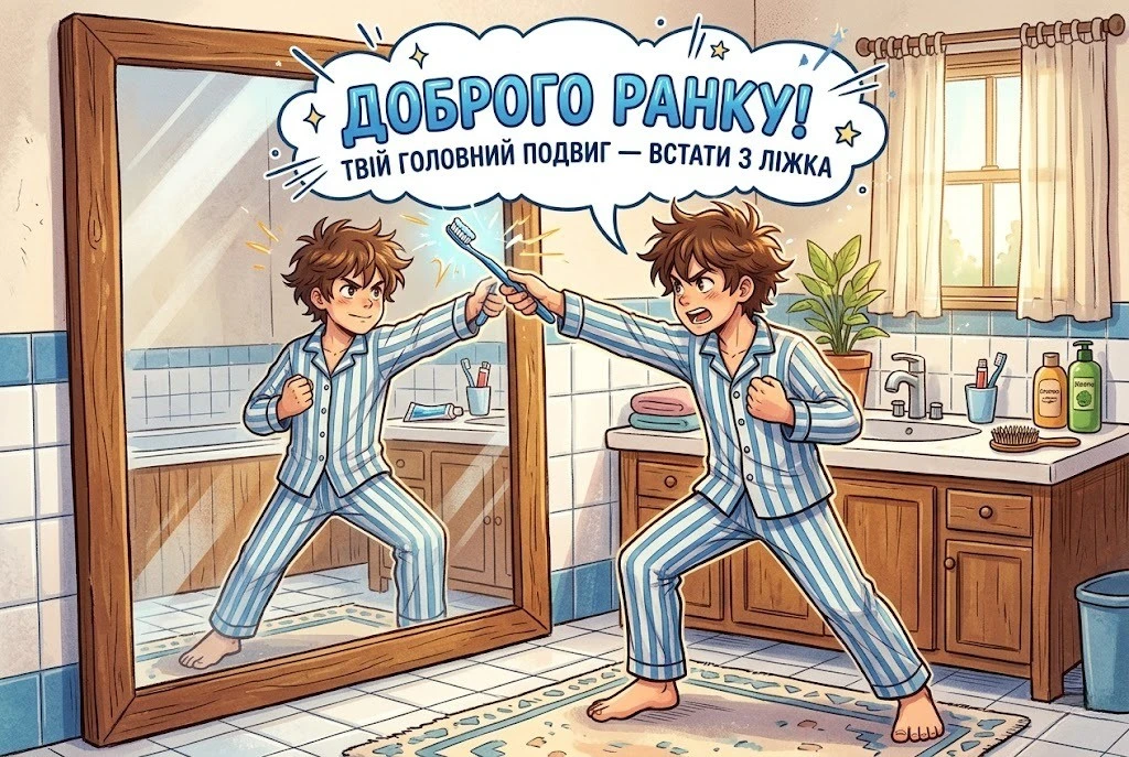 Доброго ранку, коханий чоловік: сучасний гумор у прикольних листівках для гарного настрою