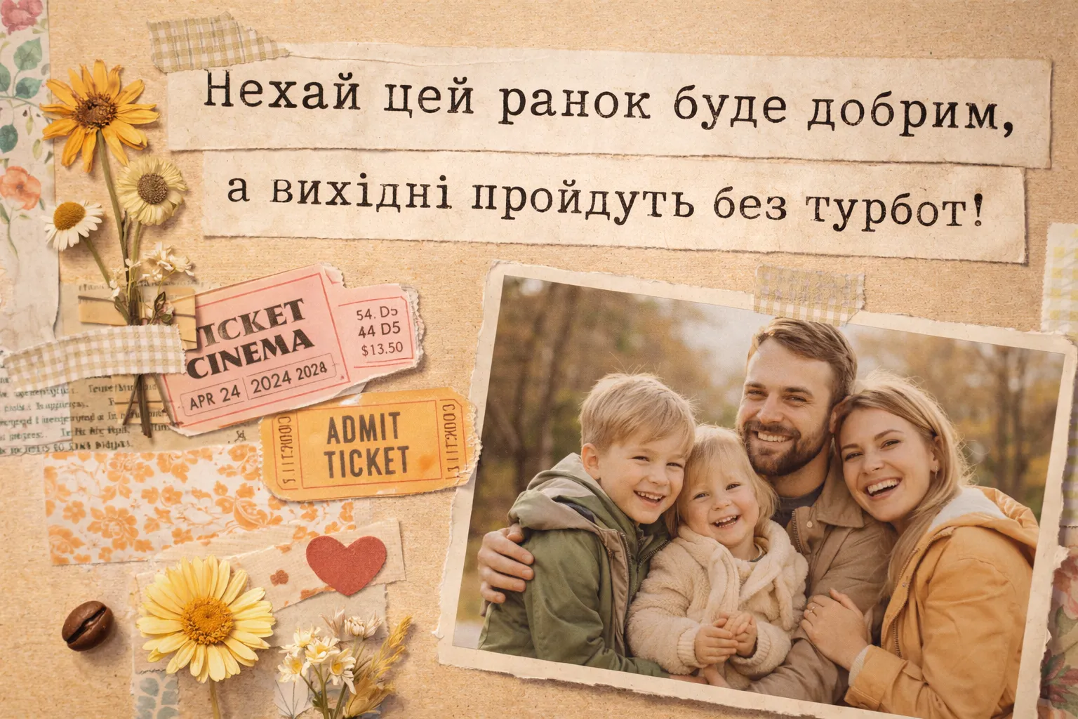 Доброго ранку: картинки гарних вихідних в Україні для душевного настрою