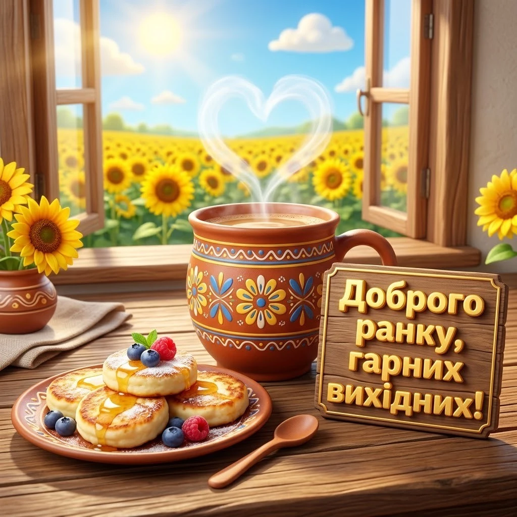 Доброго ранку: картинки гарних вихідних в Україні для душевного настрою
