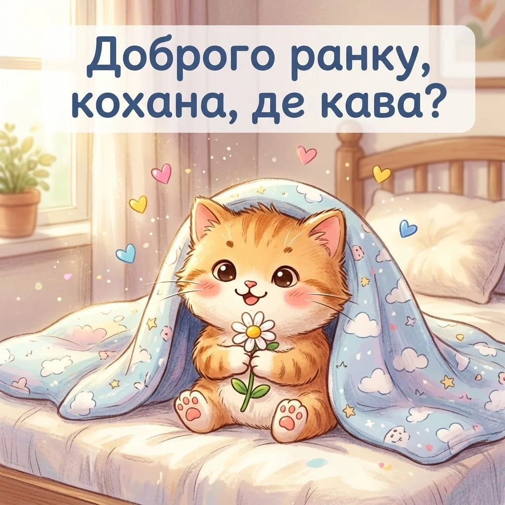 Доброго ранку, кохана моя: картинки та ніжні листівки для найкращого початку дня