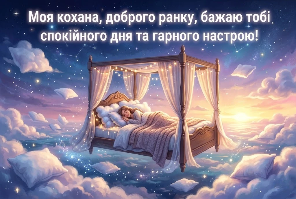 Доброго ранку, кохана моя: картинки та ніжні листівки для найкращого початку дня