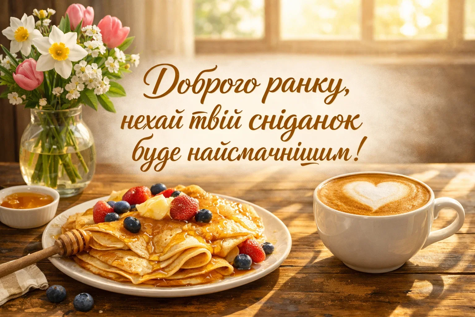 Доброго та мирного ранку: душевні листівки та теплі побажання для гарного початку дня