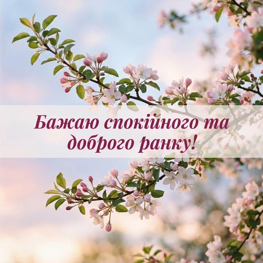 Доброго та мирного ранку: душевні листівки та теплі побажання для гарного початку дня