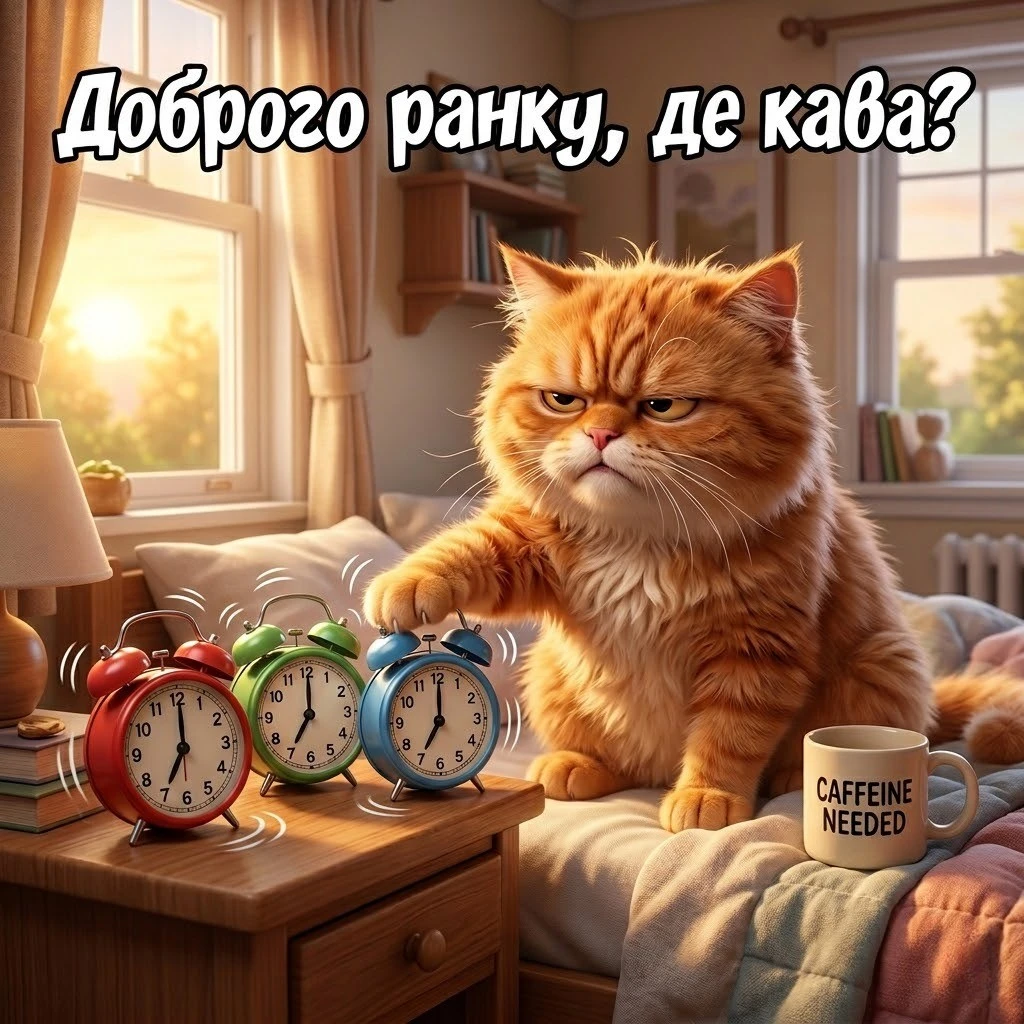 Доброго ранку: прикольні картинки для гарного настрою та бадьорого дня