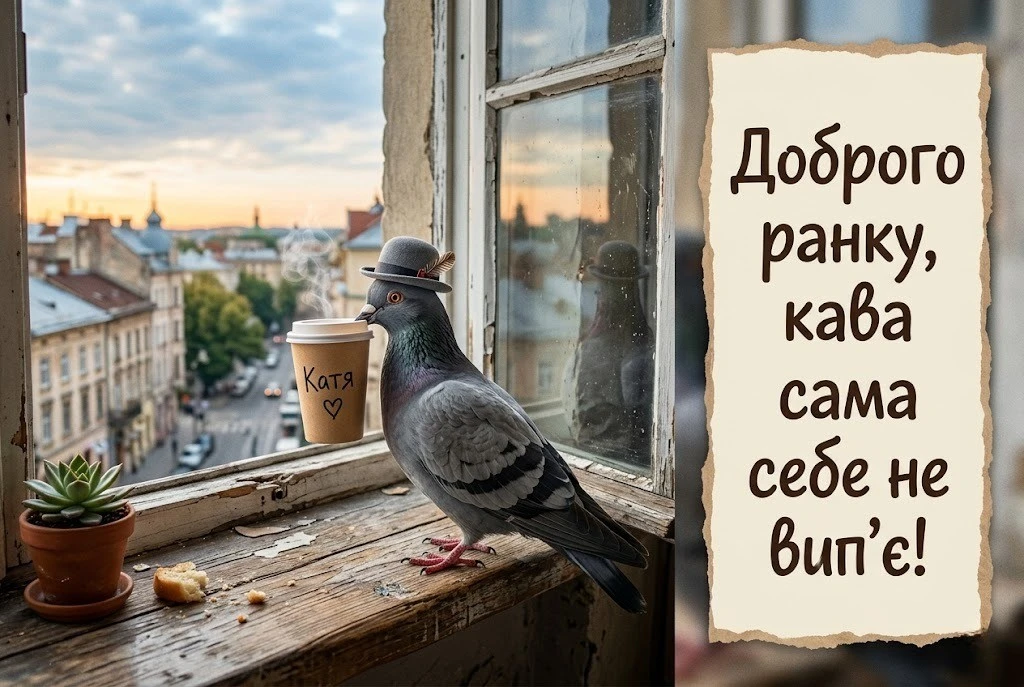 Доброго ранку: прикольні картинки для гарного настрою та бадьорого дня