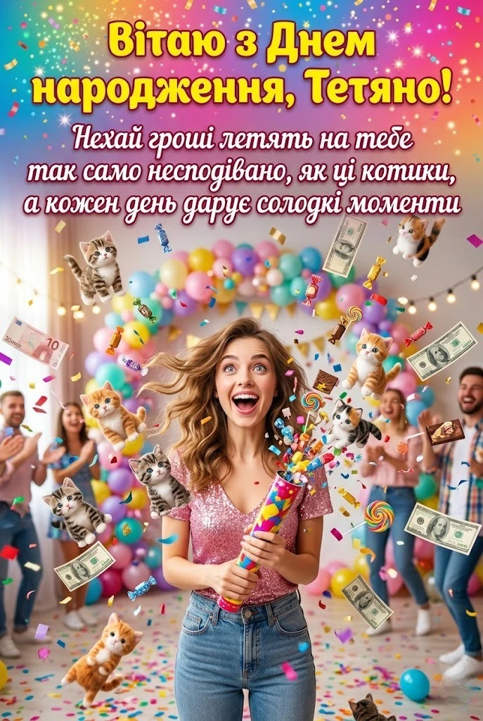 З днем народження, Тетяно: найкращі привітання у віршах, прозі та картинках