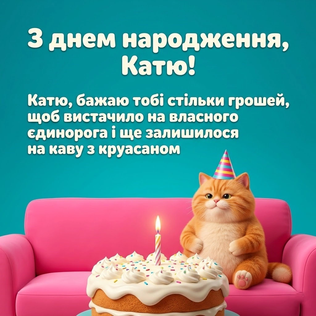 З днем народження, Катя: підбірка привітань, що наповнені світлом