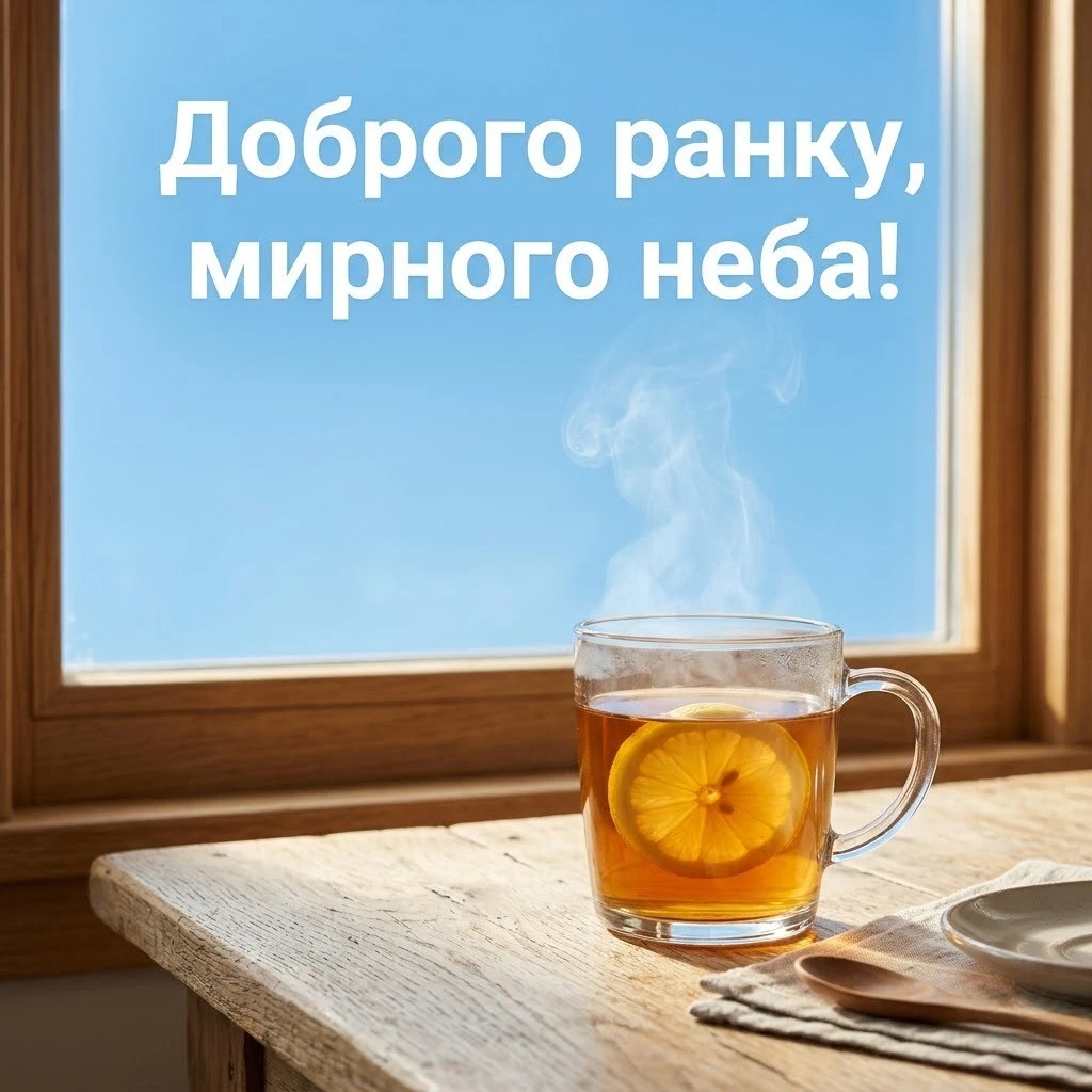 Доброго ранку, мирного неба: найтепліші побажання та красиві листівки для душевного початку дня