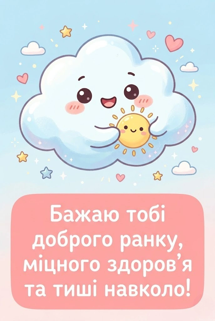 Доброго ранку, мирного неба: найтепліші побажання та красиві листівки для душевного початку дня
