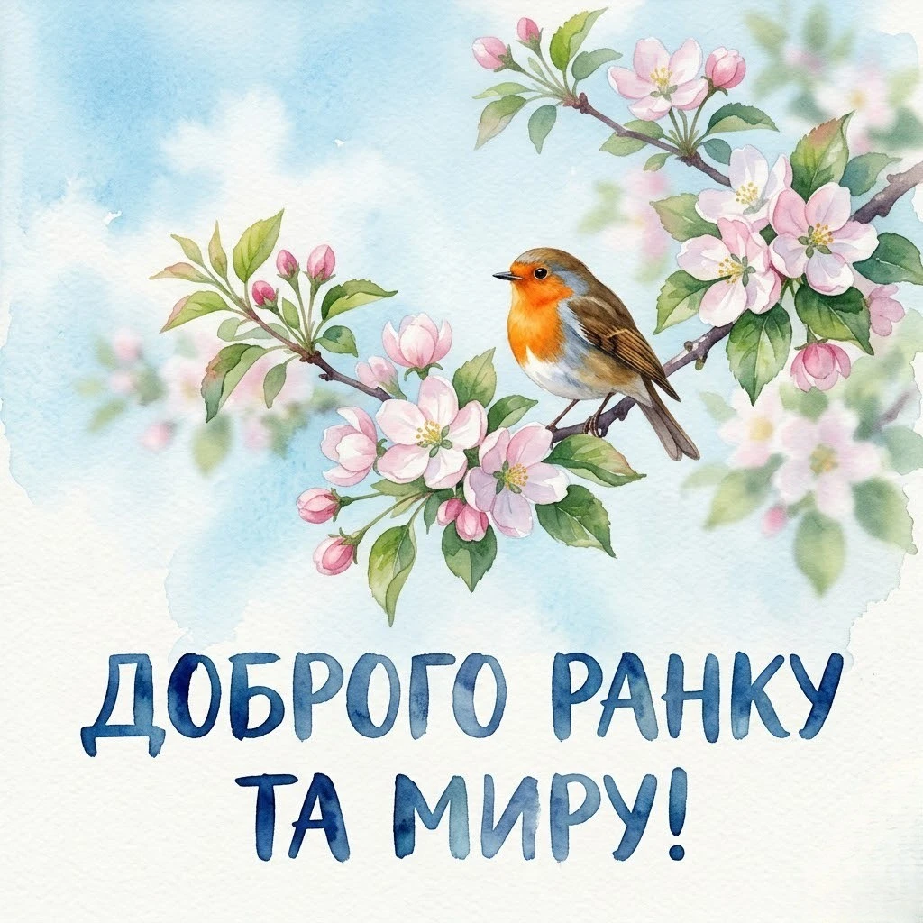 Доброго ранку, мирного неба: найтепліші побажання та красиві листівки для душевного початку дня