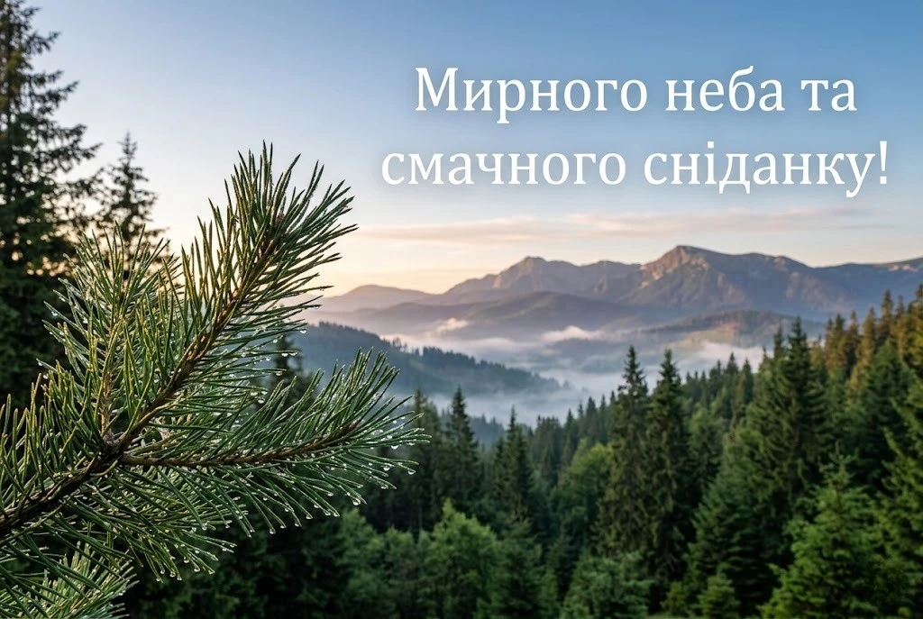 Доброго ранку, мирного неба: найтепліші побажання та красиві листівки для душевного початку дня