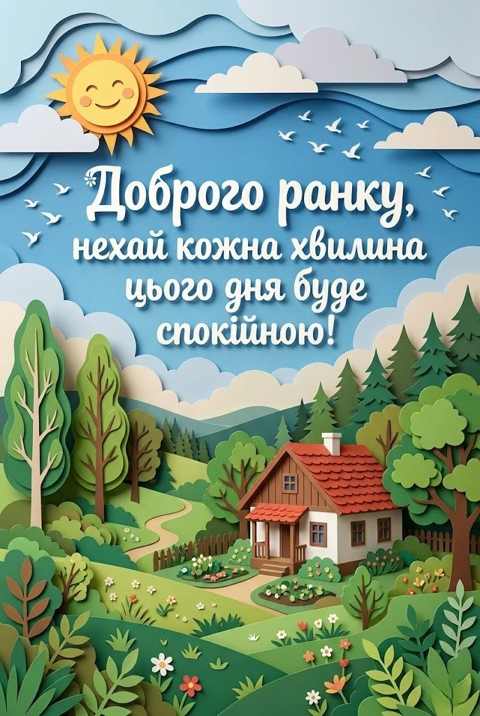 Доброго ранку, мирного неба: найтепліші побажання та красиві листівки для душевного початку дня
