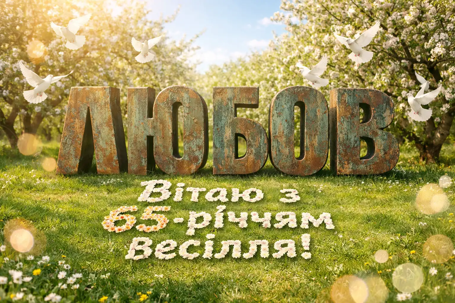 65 років разом: зворушливі привітання з залізним весіллям у віршах та прозі