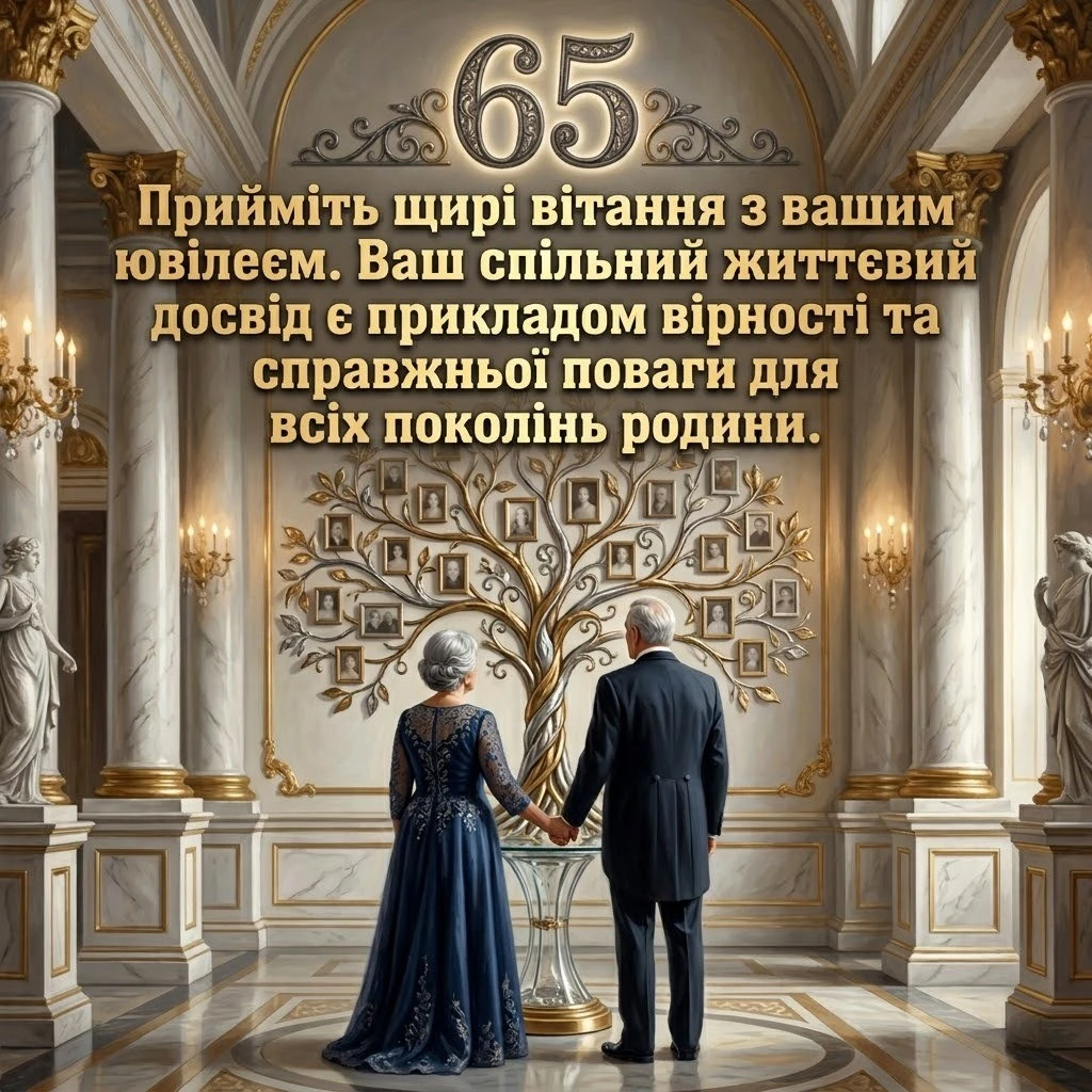 65 років разом: зворушливі привітання з залізним весіллям у віршах та прозі