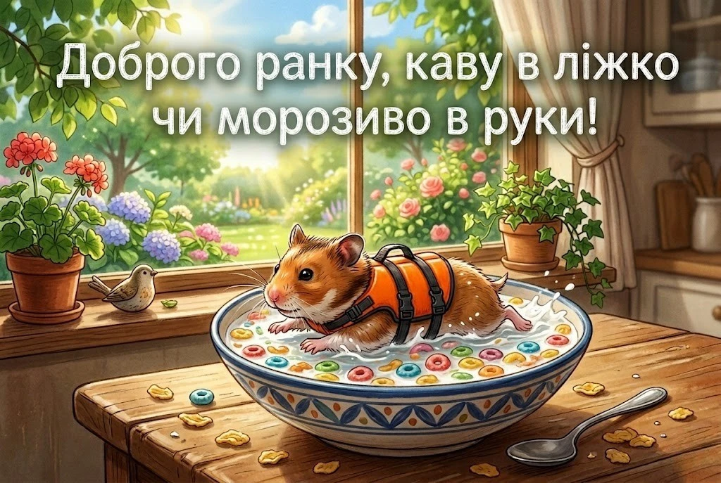 Доброго ранку: картинки літо, смішні та душевні листівки для найкращого настрою
