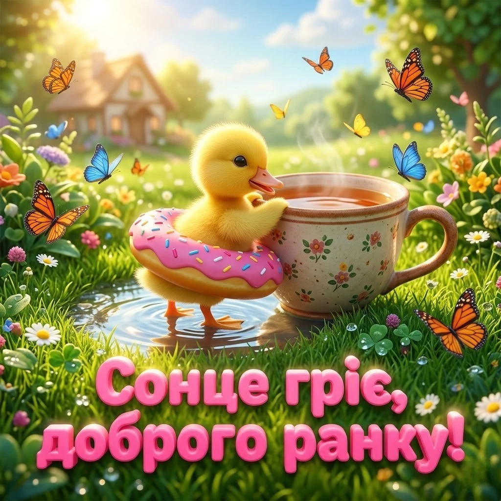 Доброго ранку: картинки літо, смішні та душевні листівки для найкращого настрою