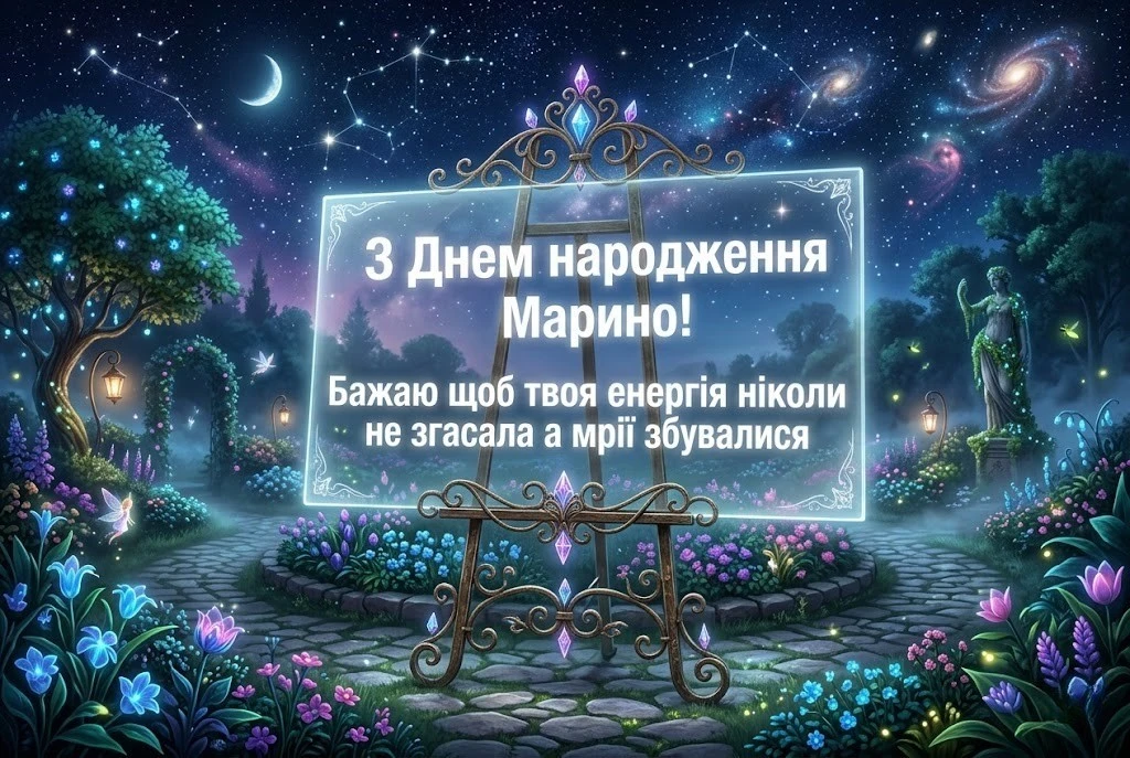 Щирі та зворушливі побажання для Марини у день народження