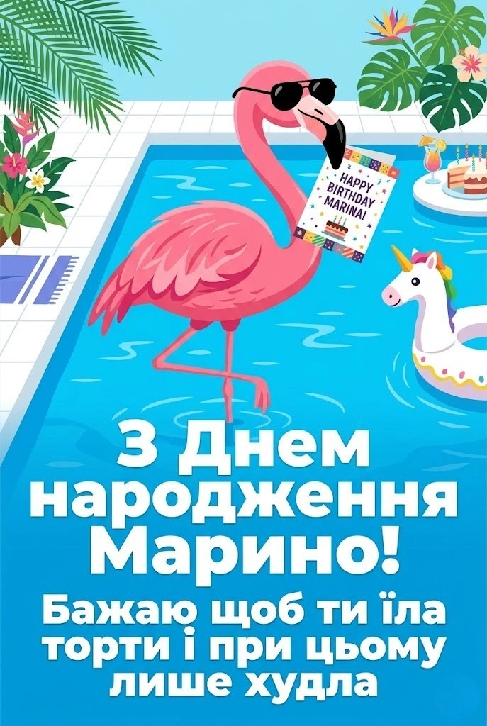 Щирі та зворушливі побажання для Марини у день народження